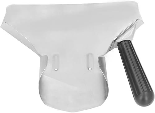 Sacadora de acero inoxidable para papas fritas para helados, postres con mango extraíble, cuchara multiusos para patatas fritas, aperitivos, postres