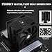 Thermalrlght Burst Assassin 120 EVO Dark CPU Air Cooler,Double 120mm PWM Fans CPU Cooler, for Intel LGA1700/1851/1150/1151/1200