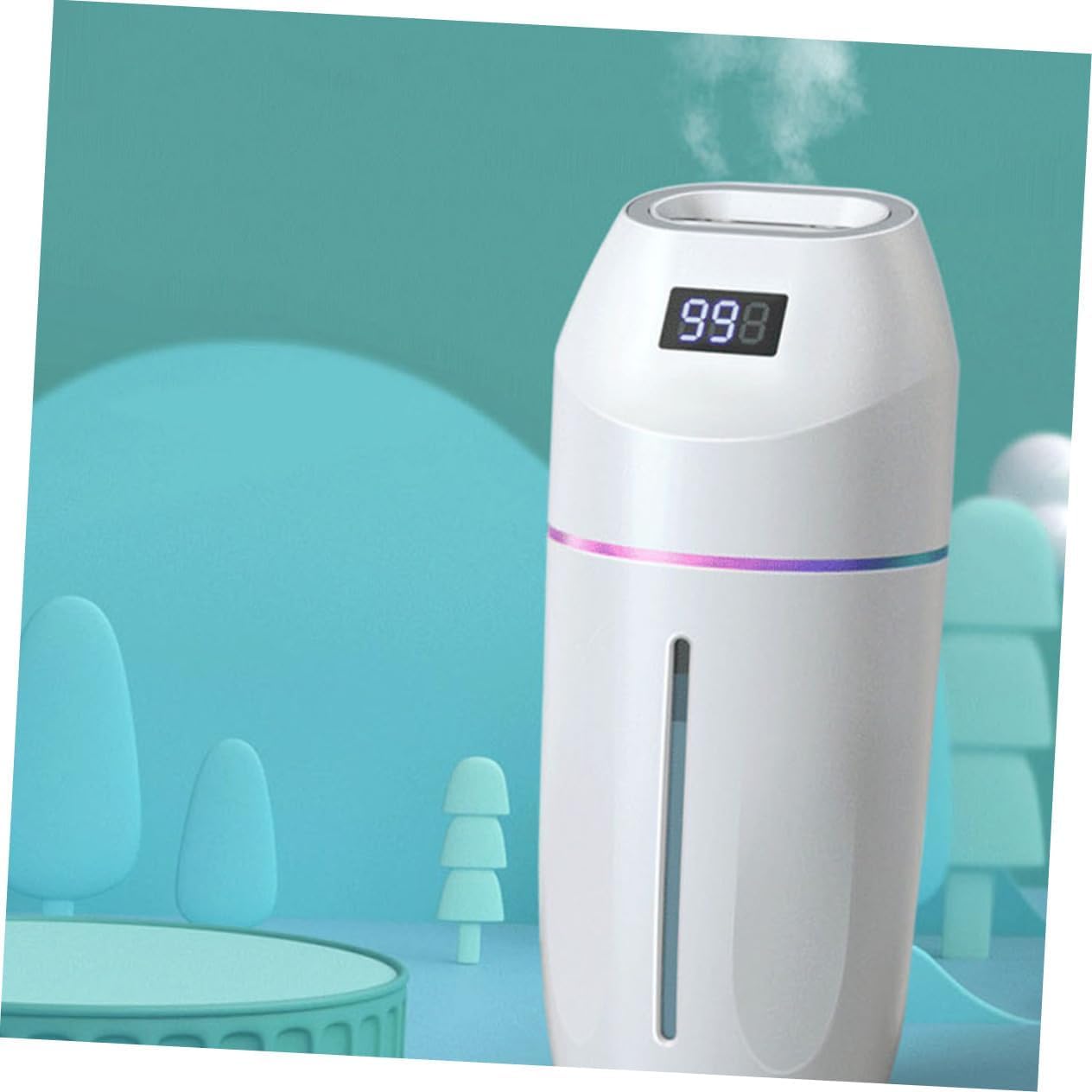 per Uso Domestico 1 Set Aromaterapia Macchina Umidificatore Diffusore Diffusori di Olio Essenziale for la Casa Mini Umidificatore Diffusori di Oli Essenziali