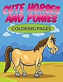 Cute Horses & Ponies Coloring Pages