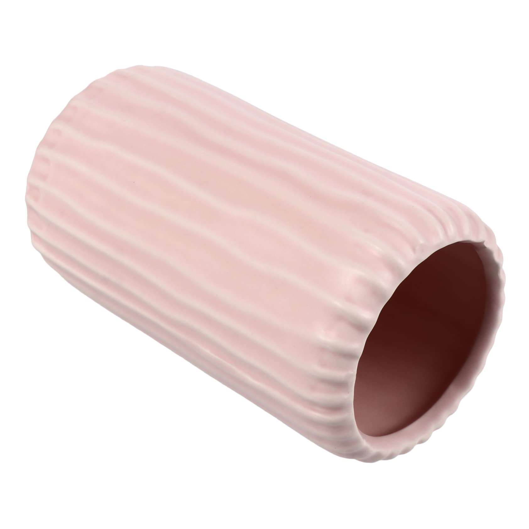 Pot de fleurs céramique rose UPKOCH résistant et stable pour une décoration intérieure moderne