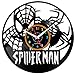 EVEVO Spiderman zegar ścienny płyta winylowa zegar winylowy Spiderman