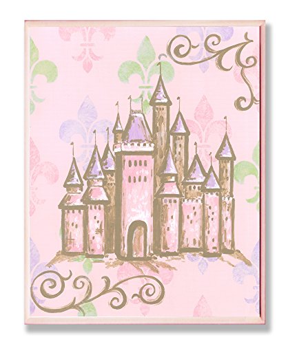 The Kids Room by Stupell Castle with Fleur De Lis Wall Plaque, 13 x 19