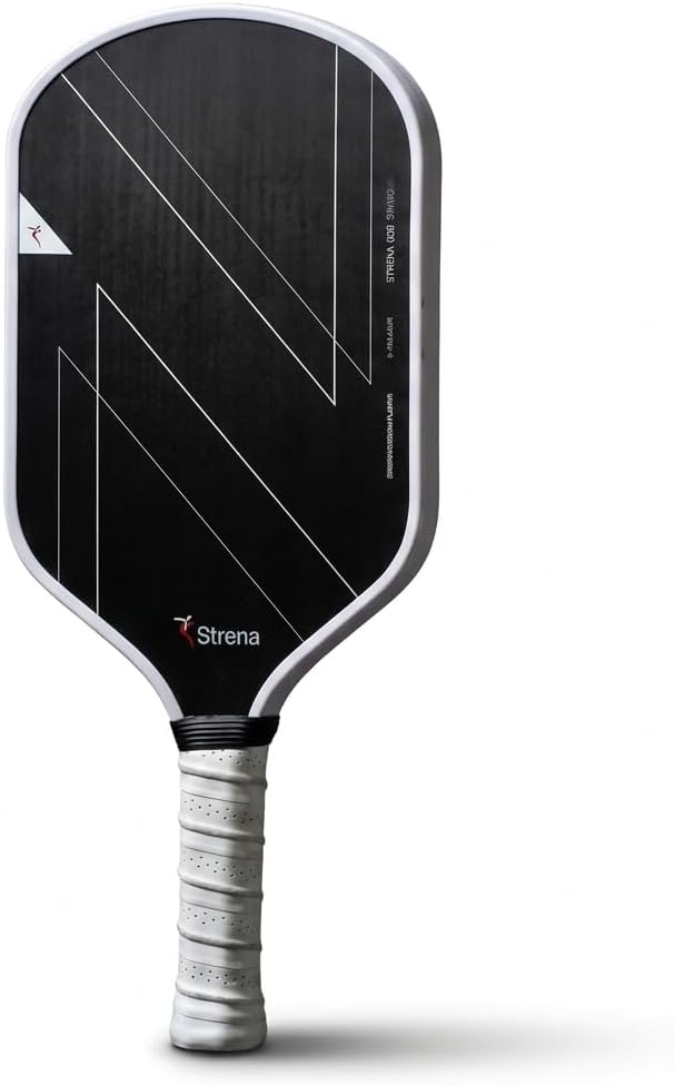 Strena T700 Carbon Fiber Pickleball Paddle – Lightweight Pickleball Racquet for Control, Power & Spin – High-Performance Textured Face with Honeycomb Core & Comfort Grip – USAPA Standard