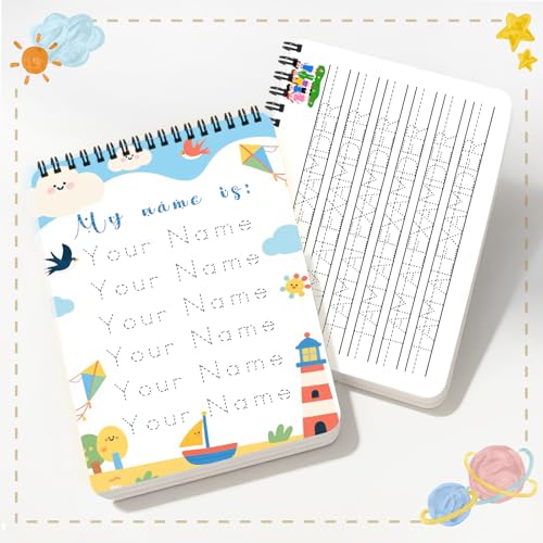 Custom Handwriting Practice Sheets Personalized Name Tracing Worksheets Customized Name Practice Writing A4 Size pape for Preschool Kindergarten Kids