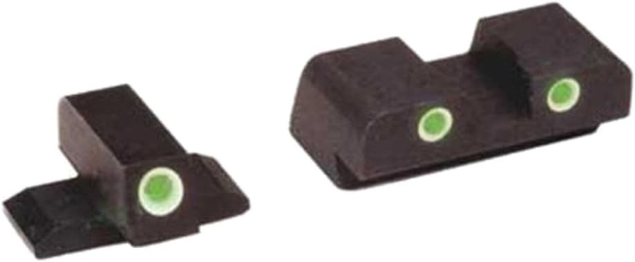 Ameriglo Classic Tritium 3-Dot Springfield XD Sight Set, Green