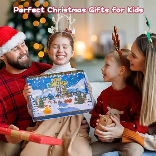 Pipihome Rubber Duck Advent Calendar 2025, Rubber Duck Bath Toys 24 Days, Christmas Countdown Toys Advent Calendar Gifts For Baby Toddlers Boys Girls, Christmas Xmas Gifts for Kids - Image 6
