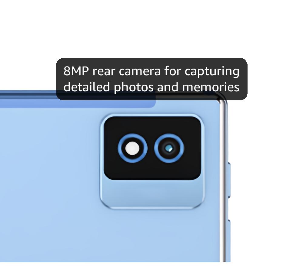 2025 Newest Android 14 Tablets 10 Inch Tablet, 22GB+128GB/2TB, 8000mAh, Octa Core2.0Ghz, 5G/WiFi 6, Widevine L1 FHD, BT5.0, Netflix/Face Unlocking, 13MP, GPS, OTG, GMS Tablet with keyboard＆Mouse-Blue