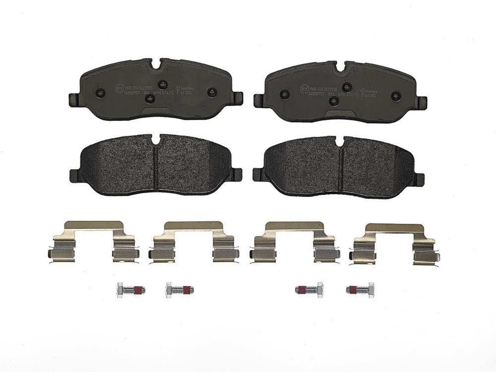 Amazon.com: Brembo P44014 Low-Met Front Disc Brake Pad Set LAND  