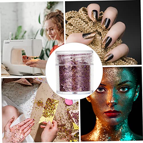 FOMIYES 8 Pçs Glitter Lantejoulas Decoração De Unhas Lantejoulas Glitter Maquiagem Corpo Glitter Em