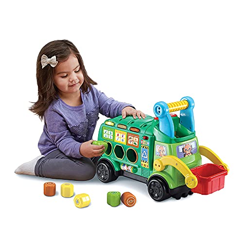 Vtech Baby Maxi Camion Poubelle Recyclo'formes Plastique Réutilisé - vue 5