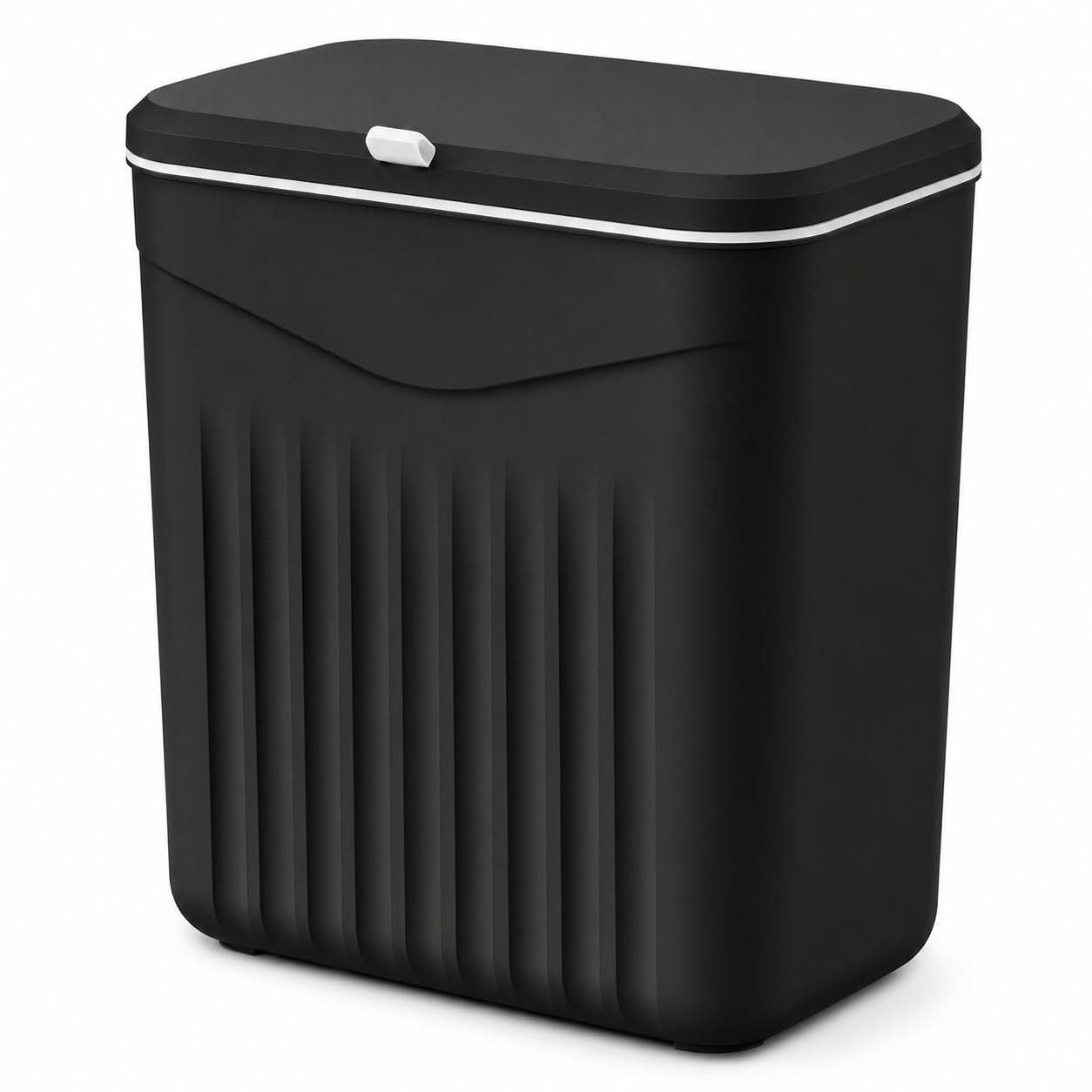 Multipurpose Storage Organizer, Dustbin Hanging Trash Bucket Kitchen Space Saving Hanging Rack for Kitchen, Bathroom, Bedroom and Utility Area, Wall Mounted Holder, Plastic Organizer for Home-picture-26
