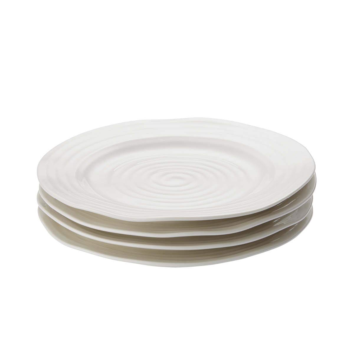 Sophie Conran For Portmeirion Set Of 4 Dinner Plates Unisex White
