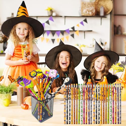24 Lápices Halloween con Goma y Diseño Temático miniatura 5