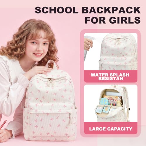 LEDAOU 3-in-1 Girls Backpack Set