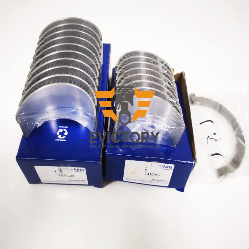 Cigüeñal C4.2 con cojinete de biela y anillos de pistón para reparación de motor