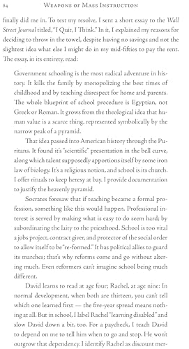 Weapons of Mass Instruction: A Schoolteacher's Journey Through the Dark World of Compulsory Schooling - Image 6