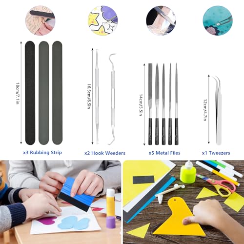 32 Stück Gundam Modeler Grundwerkzeuge,Gundam Modellierer Basic Tools für Automodell Montagebaukasten DIY Reparatur Fix Kit,DIY Bastelwerkzeug Modellierungswerkzeug Gundam Modell Werkzeuge