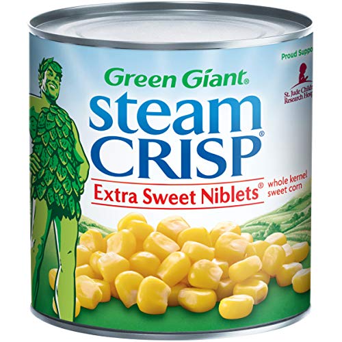 Green Giant SteamCrisp Extra Sweet Niblets Whole Kernel Sweet Corn, 11...