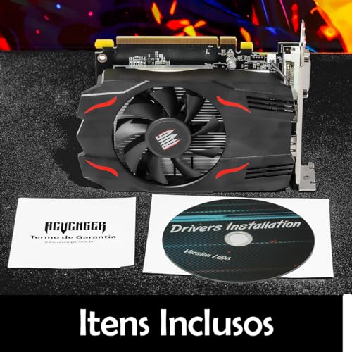 Placa De Vídeo Rx 550 4gb Amd Radeon Gddr5 Pcie 8x 128bit