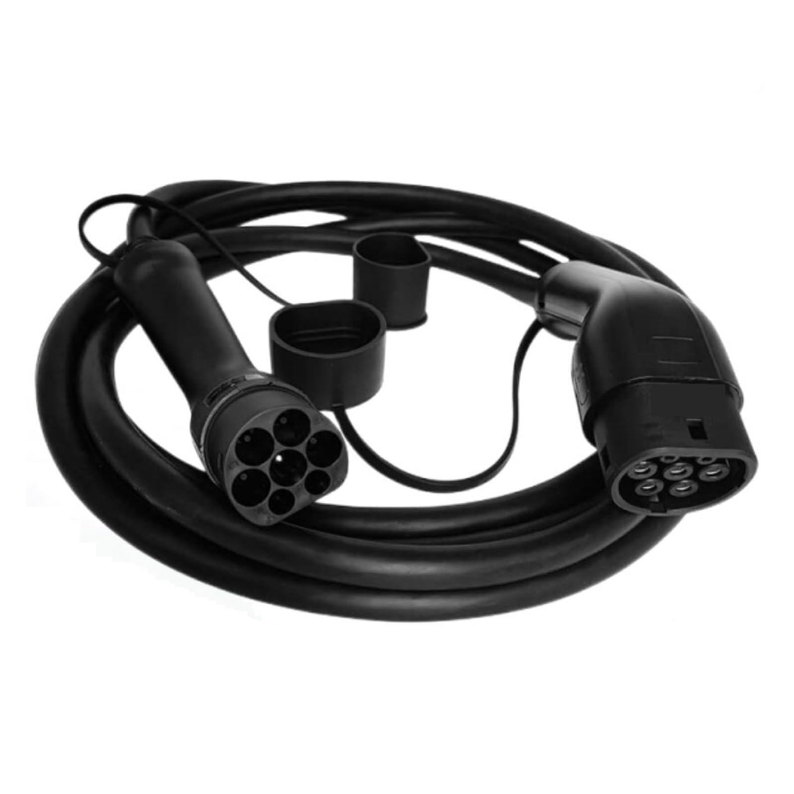 Przewód Typu 2 Do 5M Ładowarki Samochodowej Stacja Szybkiego Ładowania Kabel Ładujący EV 3,6/7, 11 22 KW EVSE Recharge Bezpieczne łAdowanie(T2 to T2 32A 7.2kw)