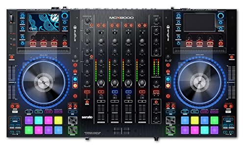 Bruni Película Protectora Compatible con Denon DJ MCX8000 Protector Película, Claro Lámina...