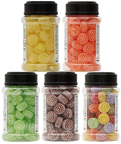 Image of Indian Kitchen Combo of Orange, Lemon, Masala, Kaccha Aam and Mix Candy 225g (Pack of 5)