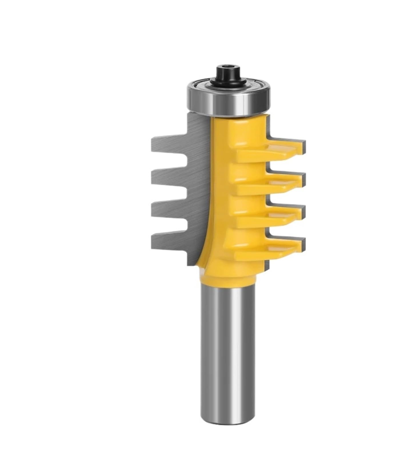 1pc 6mm 1/4" 8mm 12mm 1/2" Shank połączenie palcowe klej router Bit nóż frez stożek narzędzia do obróbki drewna(8mm shank)