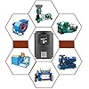 Onduleurs et Convertisseurs VFD AC220V à 380V 7,5KW, Convertisseur de Fréquence Monophasé à Triphasé, Convertisseur Universel pour Le Contrôle de la Vitesse du Moteur