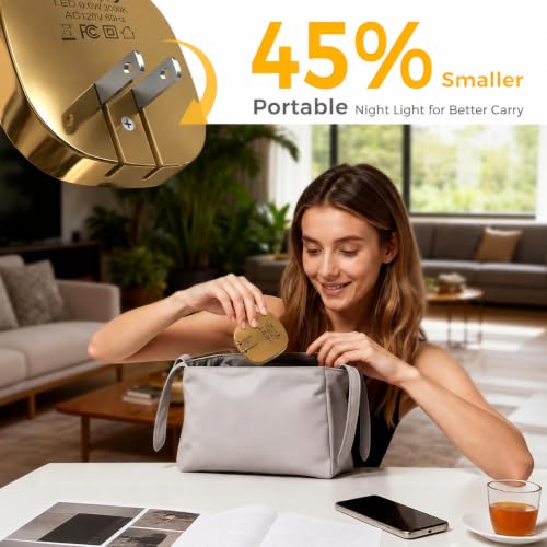 Image of L LOHAS LED Night Lights Plug into Wall,Dusk to Dawn Sensor Night Light