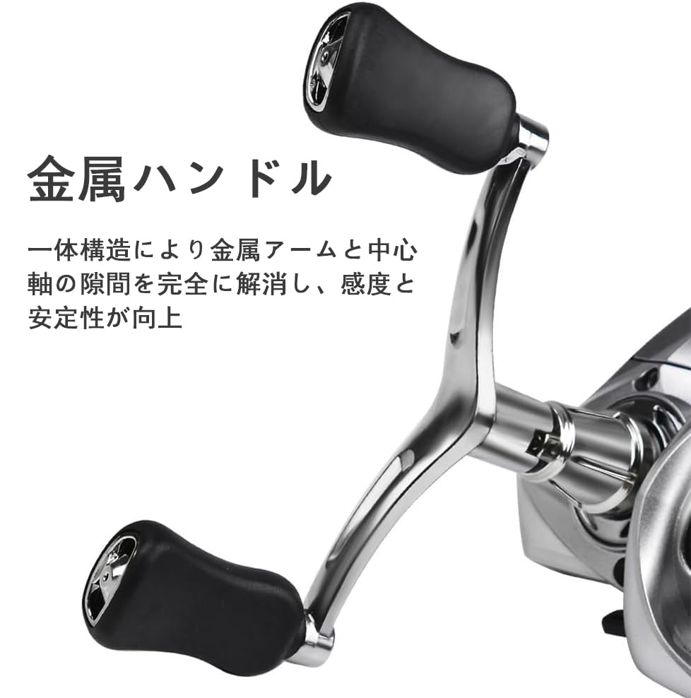 リール MIMOYAN Amazon | Mulanimo スピニングリール 左右交換ハンドル 軽量 遠