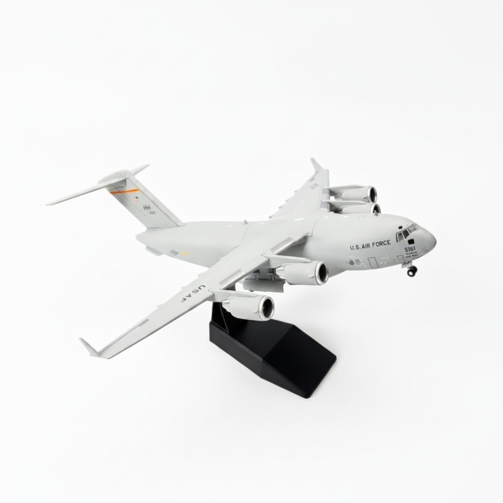 Toy Flugzeugmodell Transportflugzeug Frachtflugzeug Airlifter aus Metalllegierung mit Stabilem Und Flügeln Inklusive, Style to 2