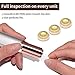 Facial Hair Remover Replacement Heads, Fit all Hair Remover Best Finishing and Soft Touch As Seen On TV, 18K Gold-Plated Rose Gold, 4 Count