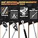 Gifts for Men, Stocking Stuffers for Adults Men Extendable Telescoping Magnetic Pickup Tools Set, Christmas Birthday Gifts for Men Dad Husband Him, Cool Gadgets Tools Gifts for Men Who Have Everything