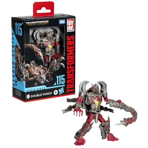 Transformers Toys Studio Series Deluxe Class Rise of the Beasts 115 Double Punch 4.5-inch Converting Action Figure, 8+ - image 3
