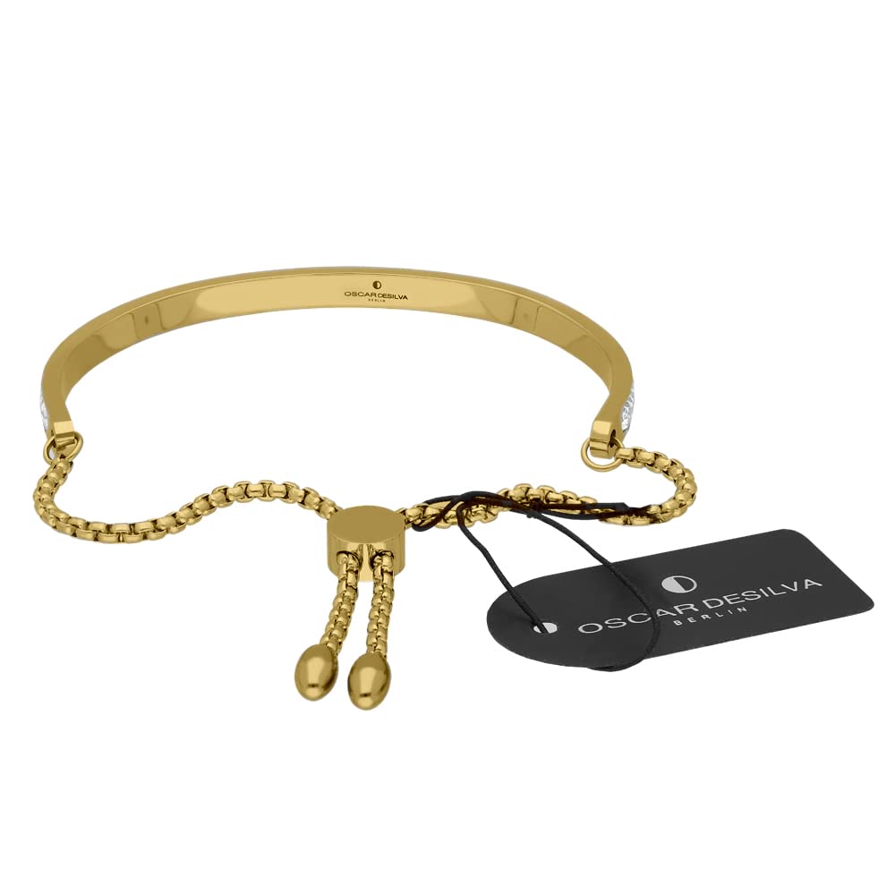 Treuheld® Armband mit Kristallplatte | Edelstahl | 3 Farben