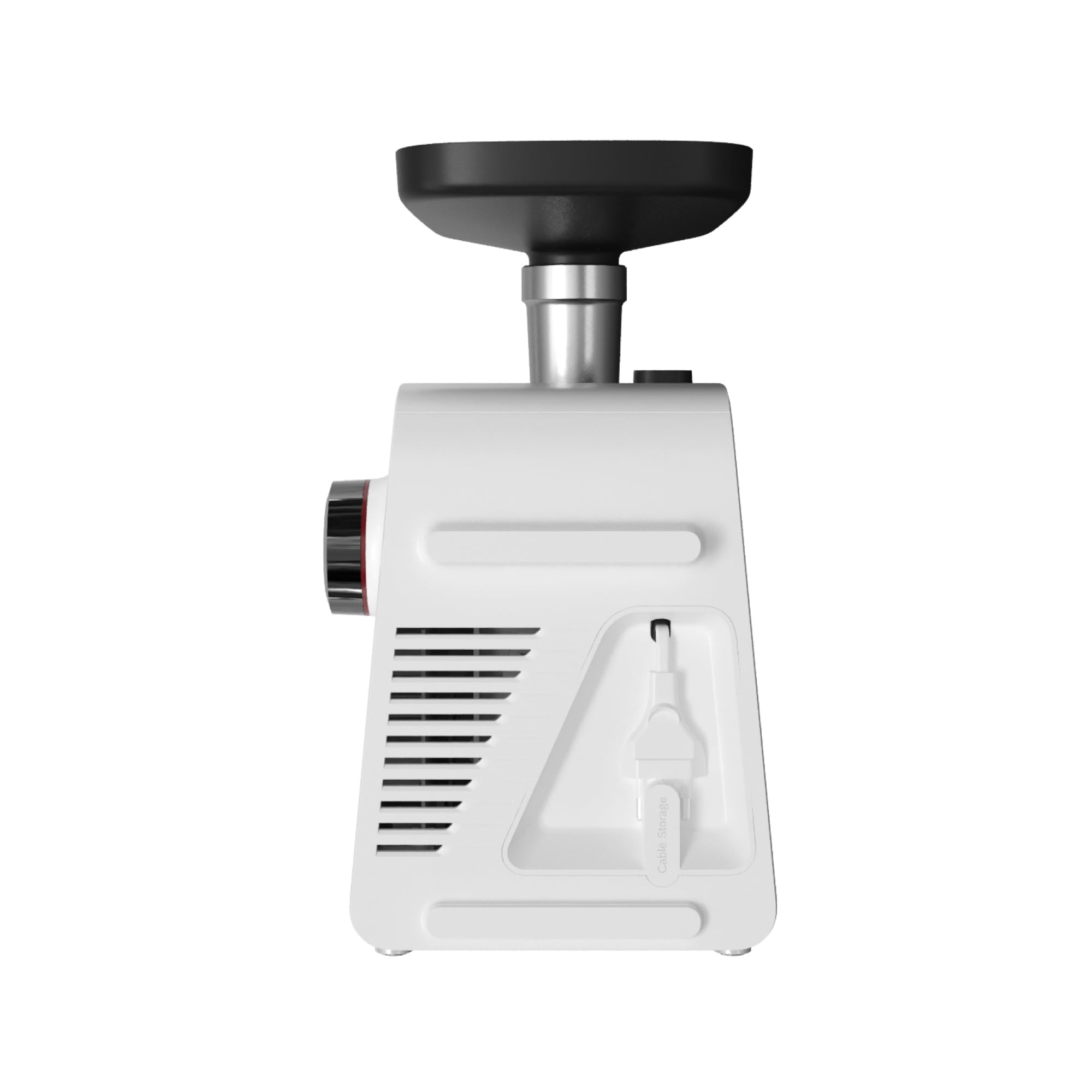 Bosch - Picador de carne, MultiPower, Serie 4, 1900 W, Molinillo, Accesorio para salchichas, Blanco, MFWS420W