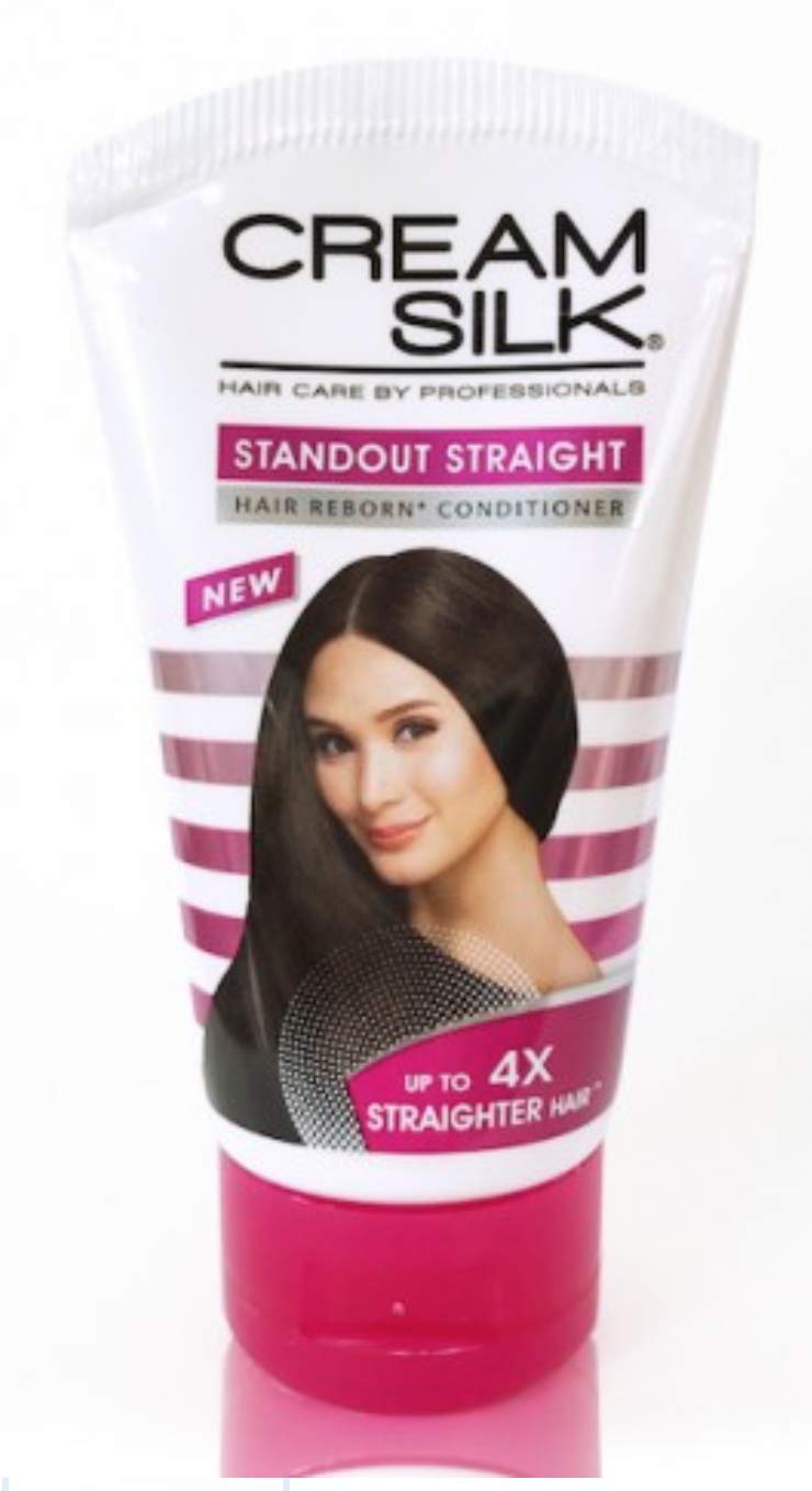 Lot Of 2 Cream Silk Conditioner Standout Straight For Straighter