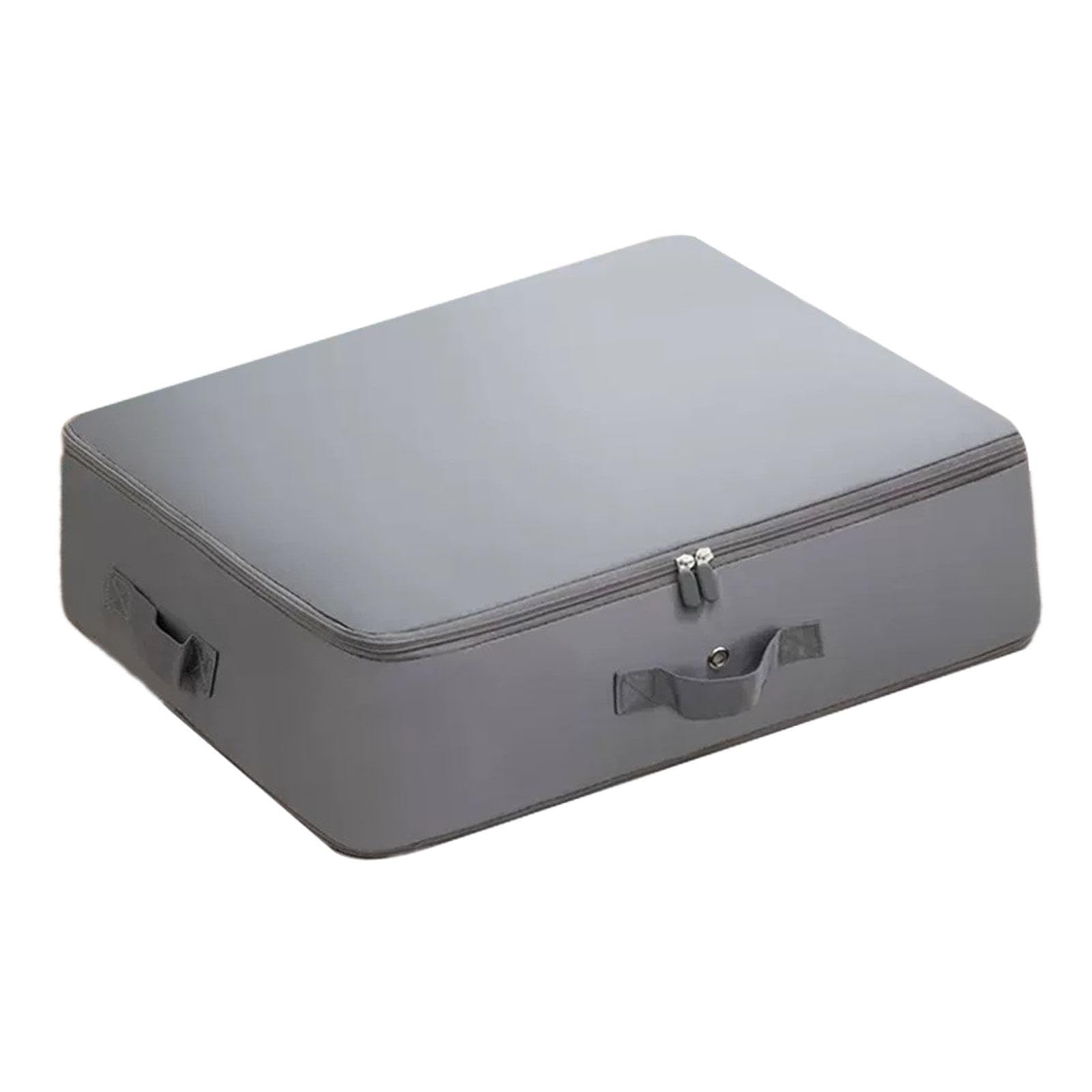Compression Packing Cube Luggage Organizer Bag for Blankets Packaging Pillow L gray-image-47