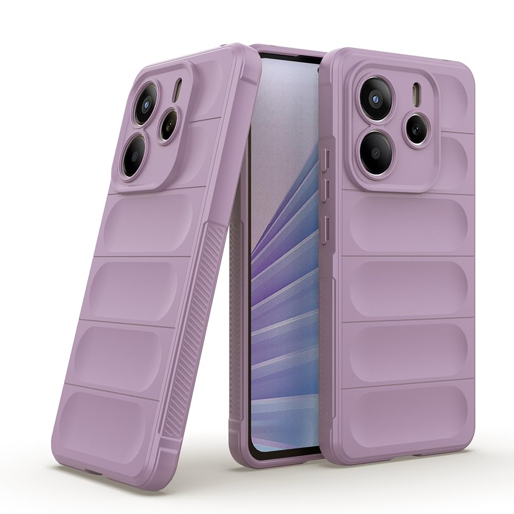 Amazon Brand-Solimo Mobile Cover for Mi Redmi Note 14 5G | Full Camera Protection | Liquid Silicon Case | Flexible Bumper Case for Mi Redmi Note 14 5G (Purple) Amazon Brand-Solimo Mobile Cover for Mi Redmi Note 14 5G | Full Camera Protection | Liquid Silicon Case | Flexible Bumper Case for Mi Redmi Note 14 5G (Purple)