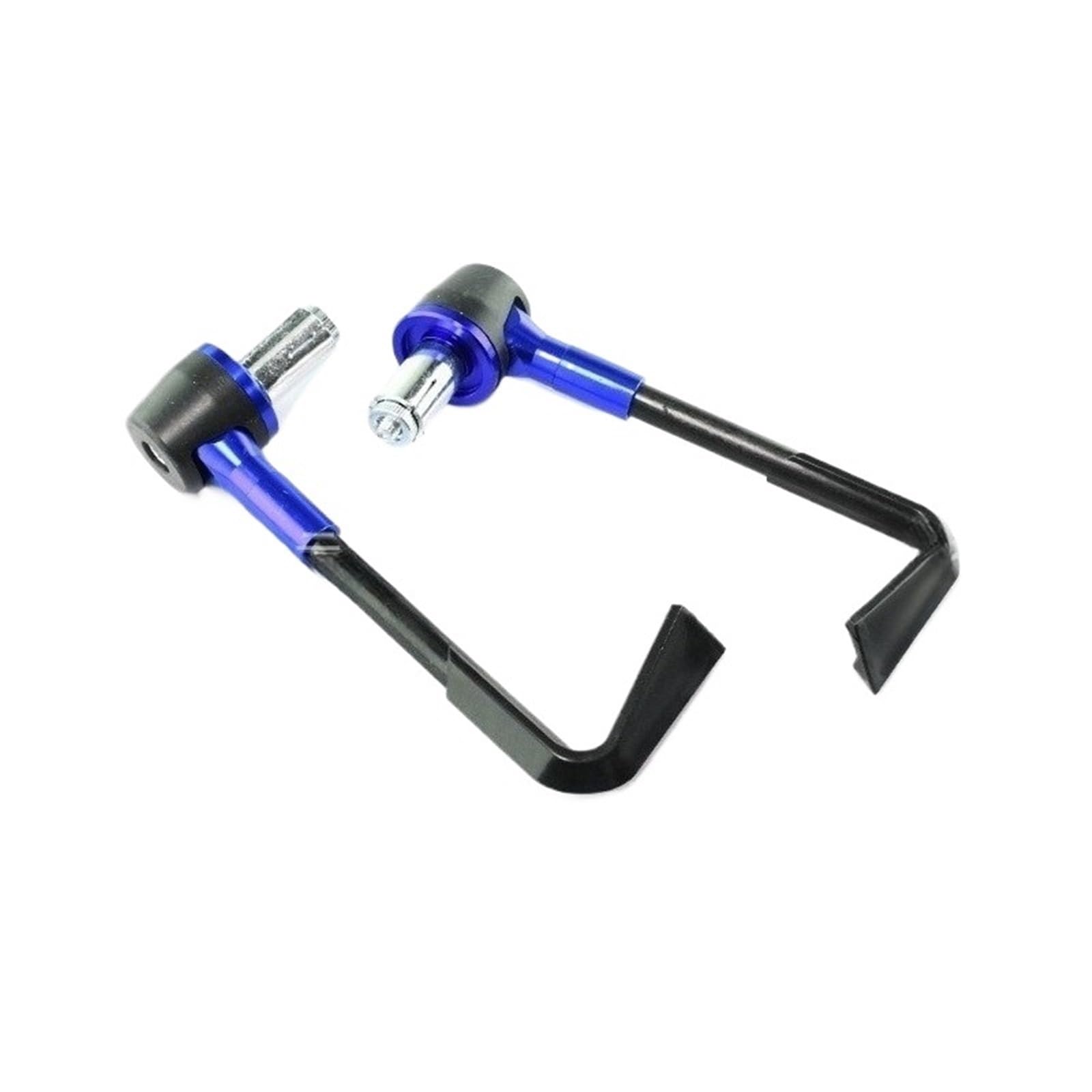 JKELPV 22mm Universal Adjustable Motorcycle Hand Guard Modification Gear Lever Guard Motorcycle Hand Guards(Blue)