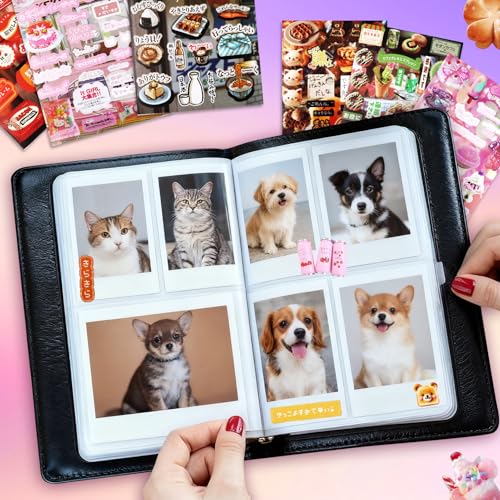 Image of 1300Pcs Cute Scrapbook Stickers Travel Y2k Japanese Sticker Book for Adult Kawaii Korean Stickers for Journaling Heisei Retro Aesthetic Sticker Manga Style Decor for DIY Crafts Junk Journal Gifts Tale
