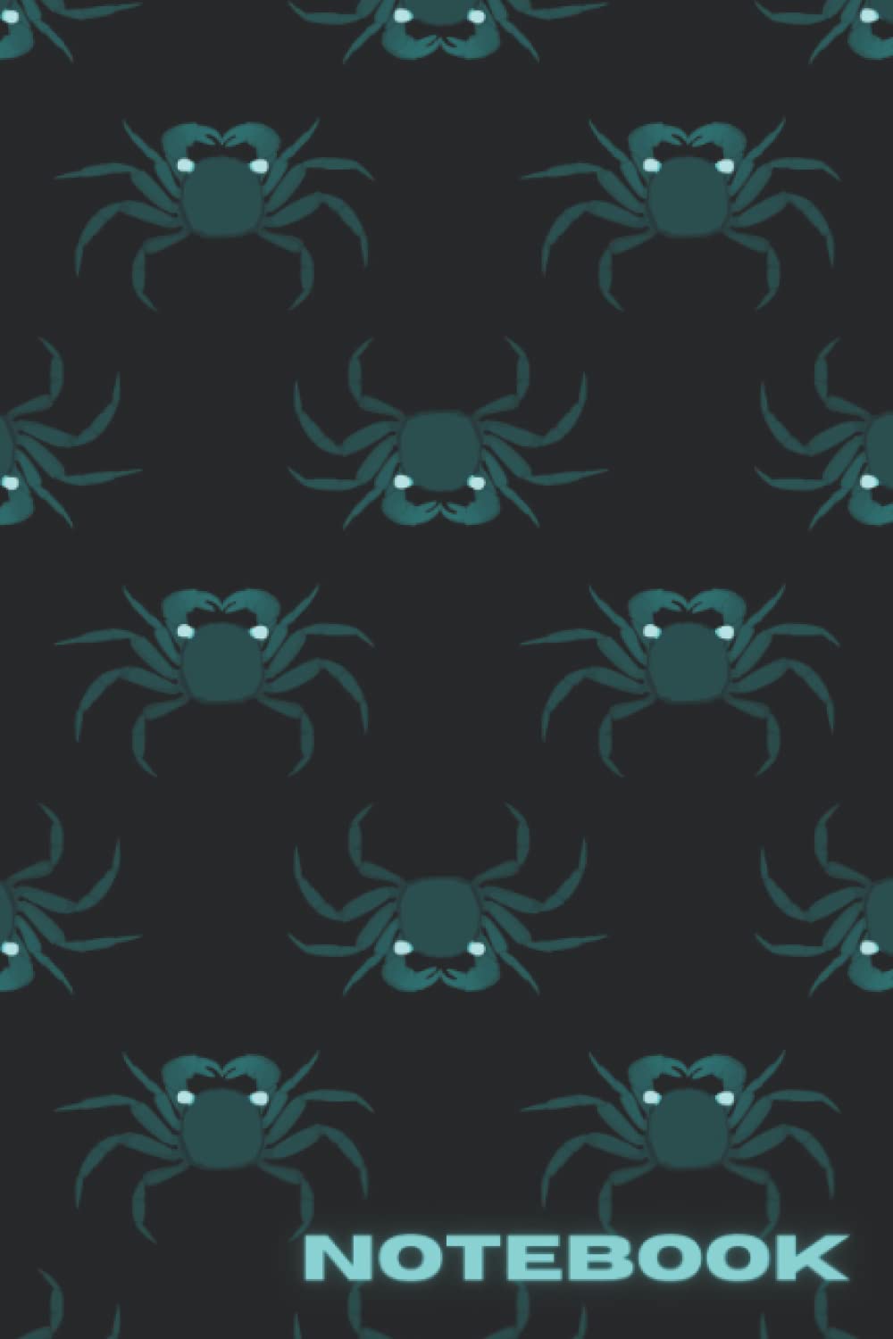 Deep Ocean Vampire Crab Lined Notebook