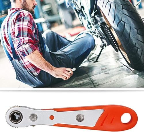 Image of AASONS Mini Magnetic Ratchet Wrench 1 /4 inch(6.35mm) Hexagon Torx Bidirectional Control For Single /Double For Head Screwdriver Drill Bits Tool Socket Wrench Set Metric And Standard