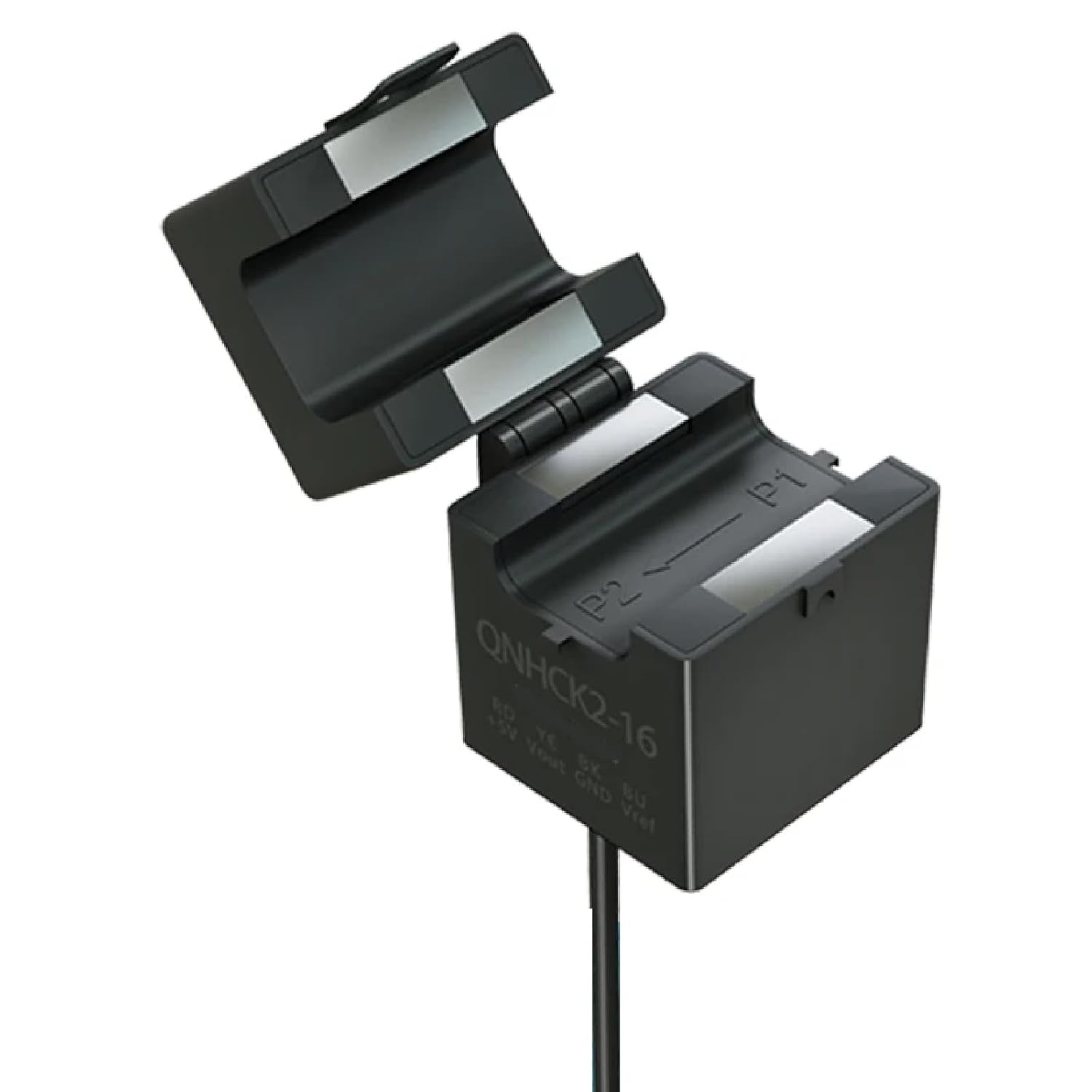 QNHCK2 Split Core Hall Effect Current Sensor, DC Current Transducer, 2.5V Output, Single Phase, -10 to +70°C Operating Range, 25KHz Bandwidth, Model QNHCK2-16 (30A 2.5V 2V)