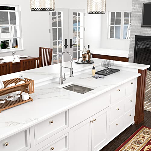 14 Bar Sink Undermount - Donsdey 14"X19" Undermount Kitchen Bar Sink 16 Gauge Stainless Steel Bar Prep Rv Sink Under Counter Single Bowl Basin #TOP2