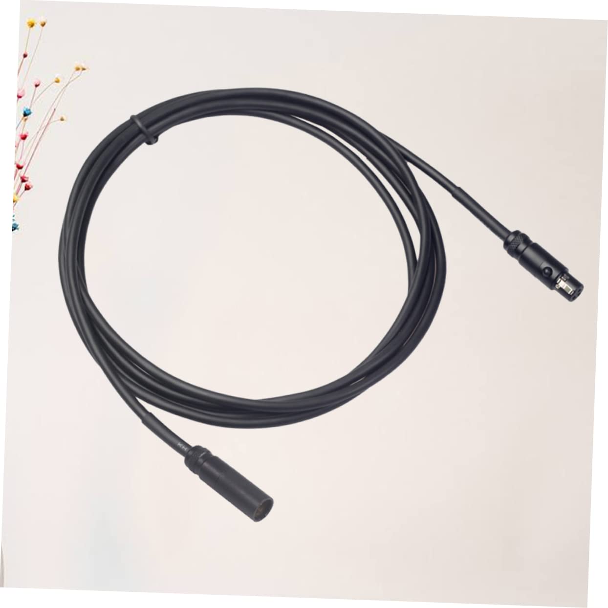 Abaodam 3stücke Mini Xlr Mikrofon Verlängerungskabel Männlich Zu Weiblich Flexibles Und Langlebiges Audio-kabel Mit Hochwertiger Abschirmung Für Video-kameras Und Dslr-mikrofone