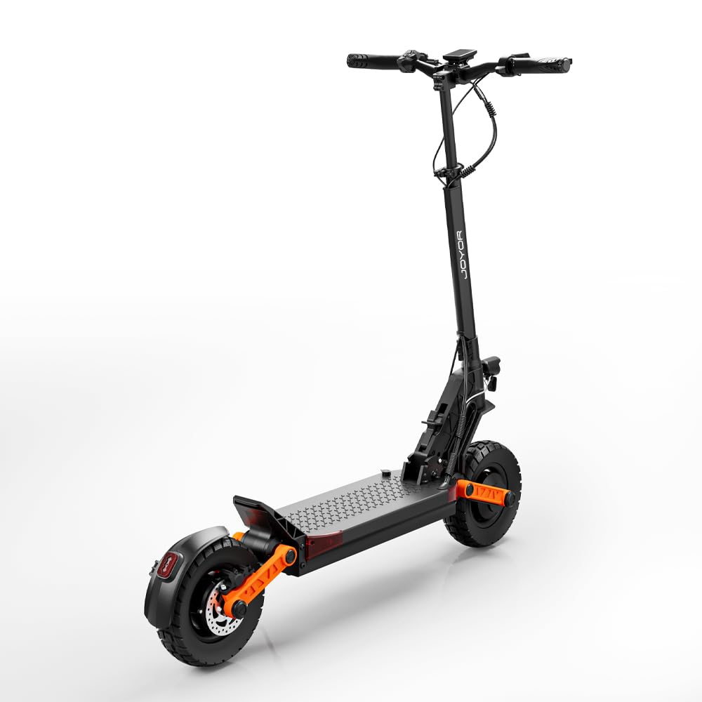 Trottinette électrique S10-1 pour Adultes, Double Moteur 1000W, Batterie 60V 18Ah, Vitesse Max 25 km/h, Double Suspension, pneus Tout-Terrain 10 Pouces