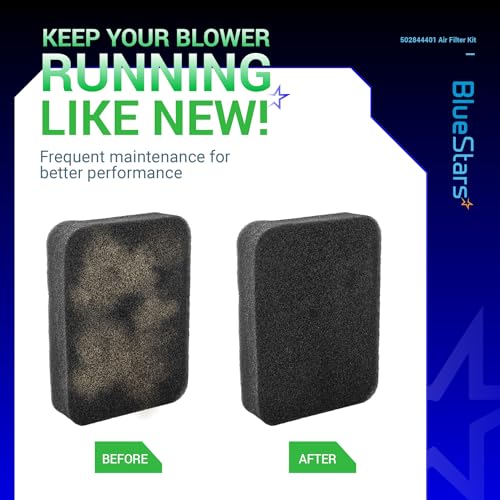 Image of BlueStars 502844401 Air Filter - for Husqvarna 150BT 145BT 350BT BT150