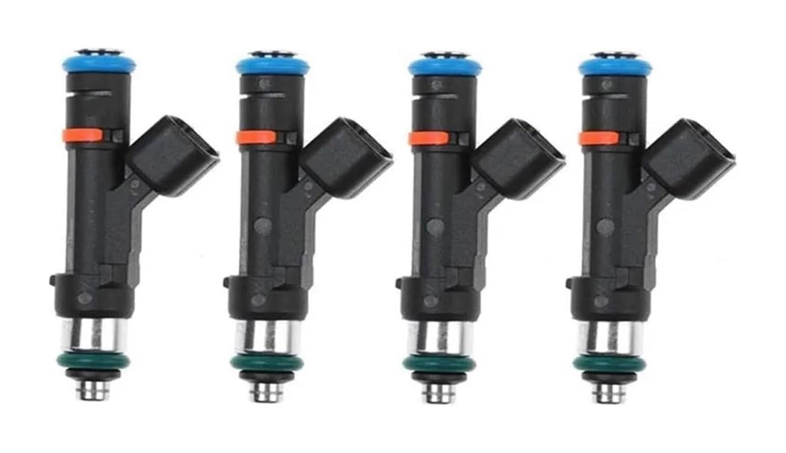 Wekpopmevl 4Pcs Oil Petrol Fuel Injector Nozzle For C-Max For Focus For Fusion For Transit For Lincoln 0280158179 8S4z9f593a 1/ Fuel Injector Nozzle Engine Parts(4Pcs)